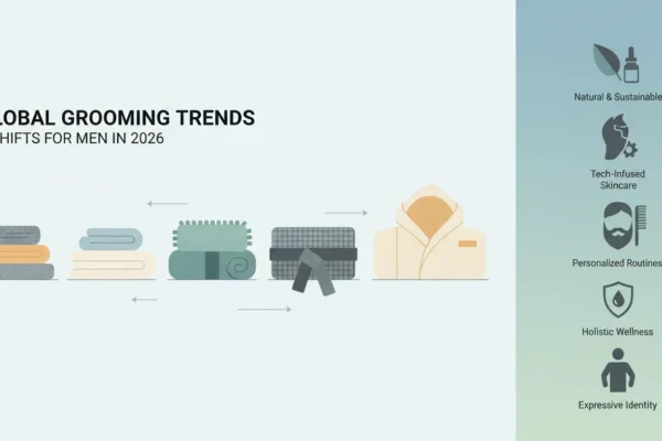 Global Grooming Trends: 5 Shifts for Men in 2026