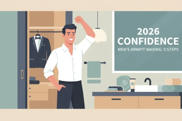 Men’s Armpit Waxing: 5 Steps to 2026 Confidence
