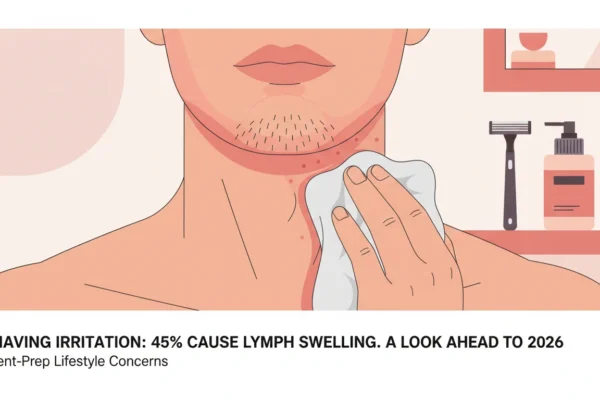 Shaving Irritation: 45% Cause Lymph Swelling in 2026