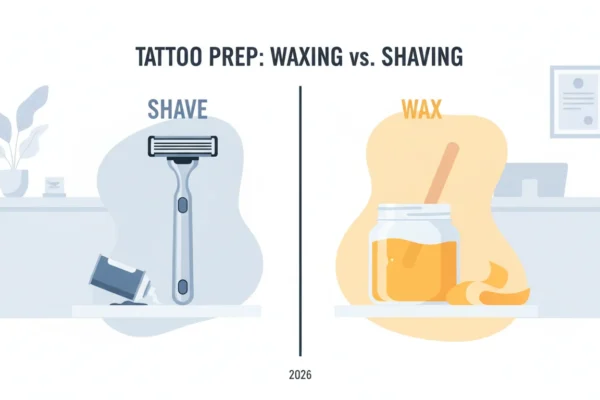 Tattoo Prep: Why Waxing Beats Shaving in 2026